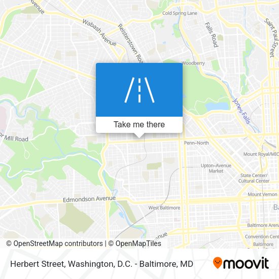 Herbert Street map