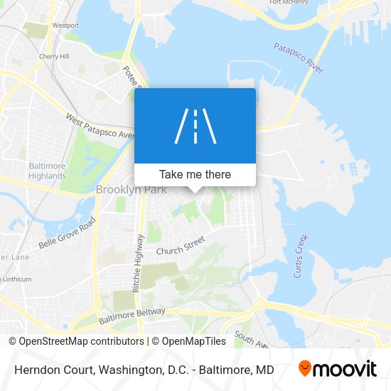 Mapa de Herndon Court