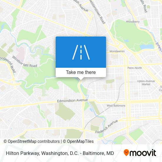 Mapa de Hilton Parkway