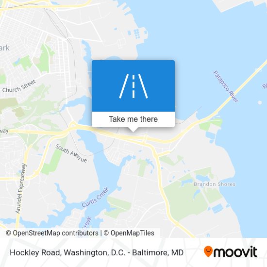 Hockley Road map