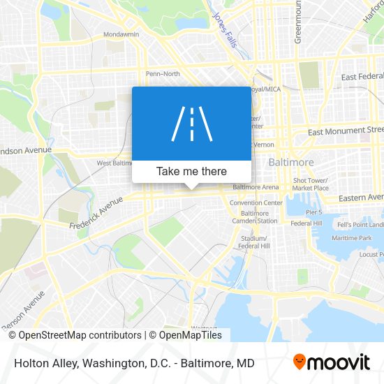 Holton Alley map