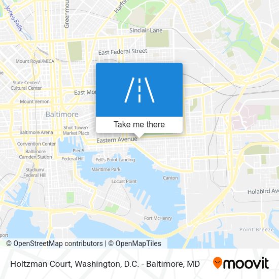 Holtzman Court map