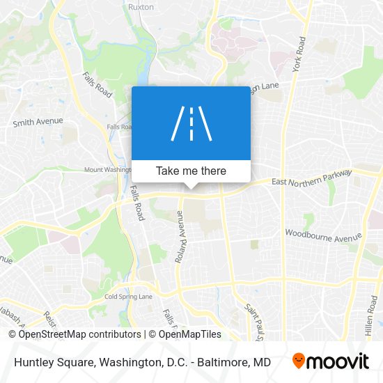 Huntley Square map