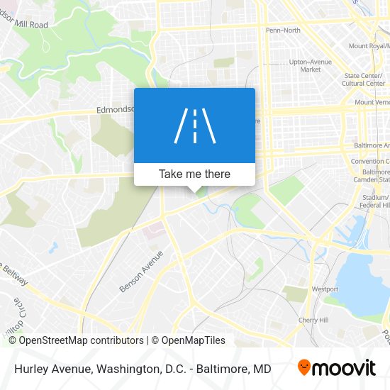 Hurley Avenue map