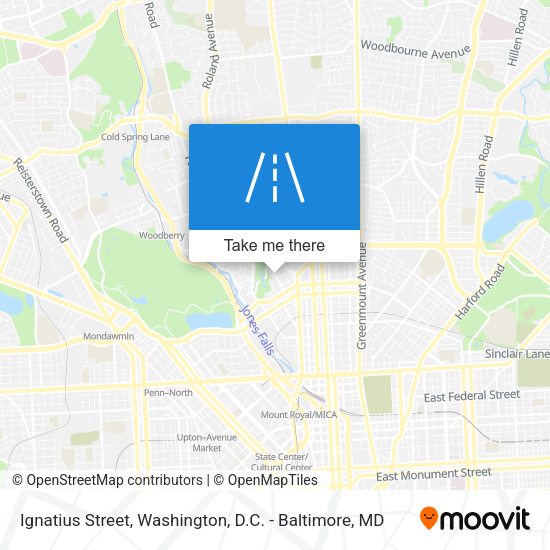 Mapa de Ignatius Street