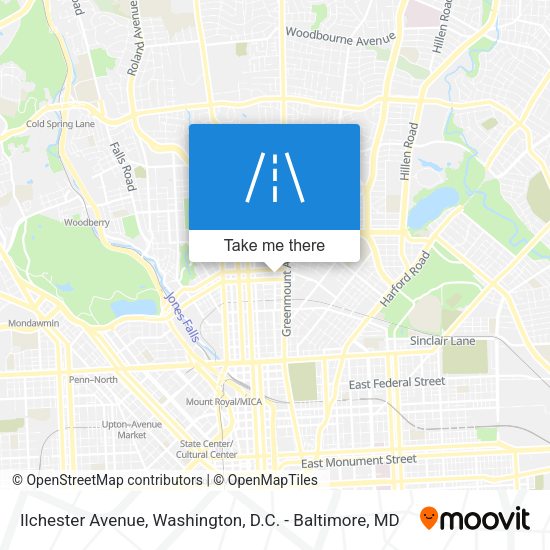 Mapa de Ilchester Avenue