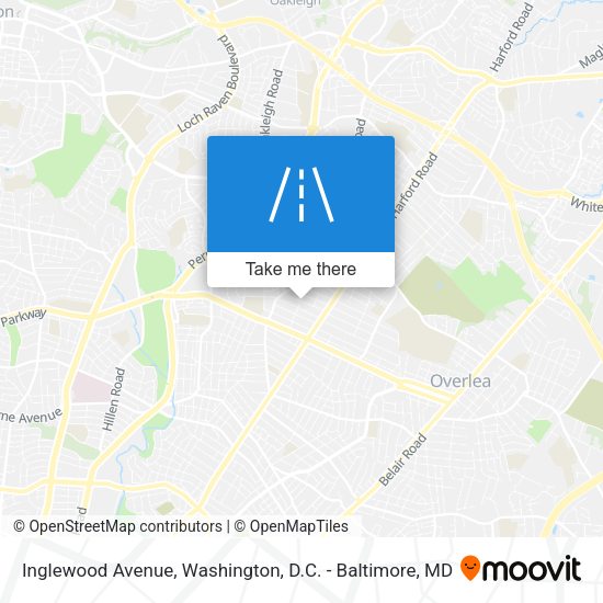 Mapa de Inglewood Avenue