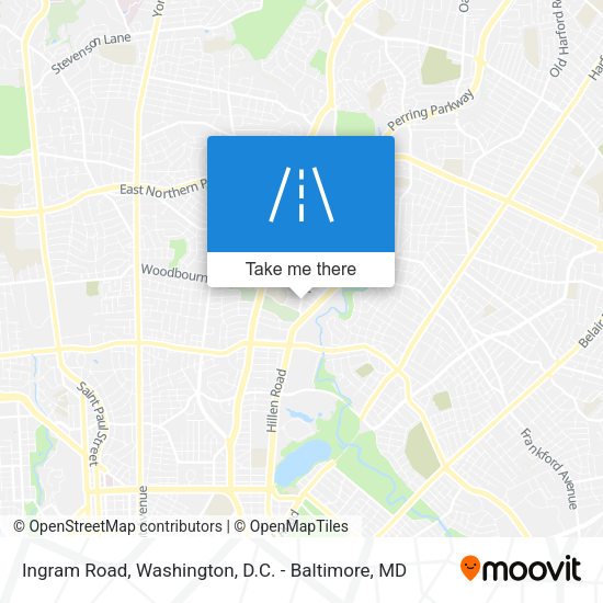 Ingram Road map