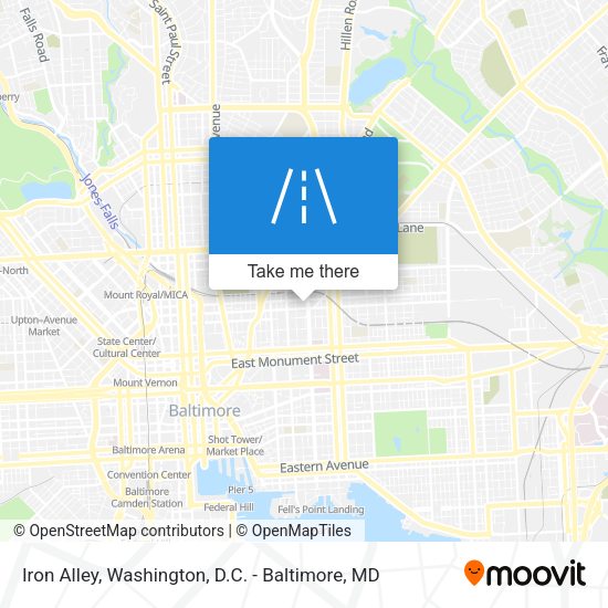 Iron Alley map