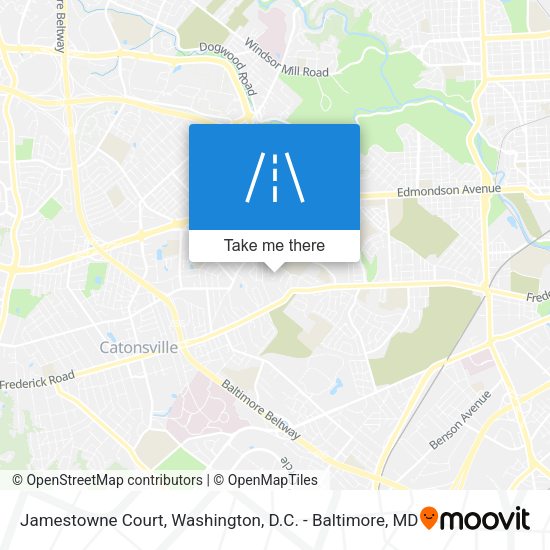 Jamestowne Court map