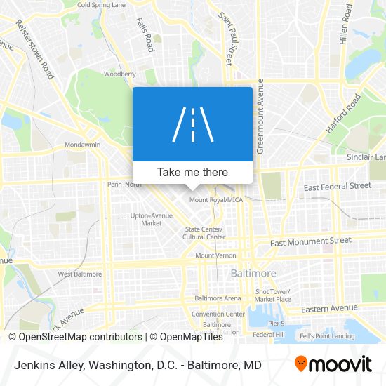 Jenkins Alley map