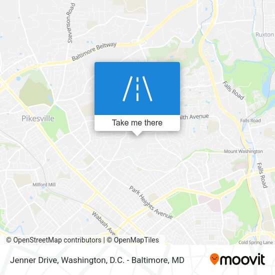 Jenner Drive map