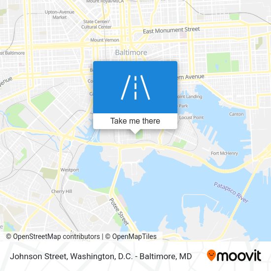 Johnson Street map