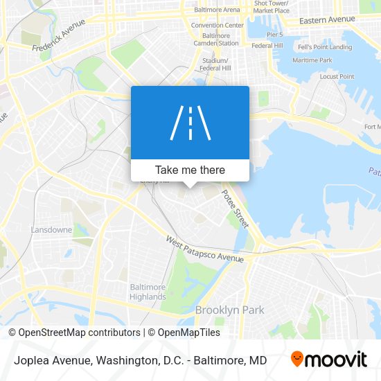 Joplea Avenue map