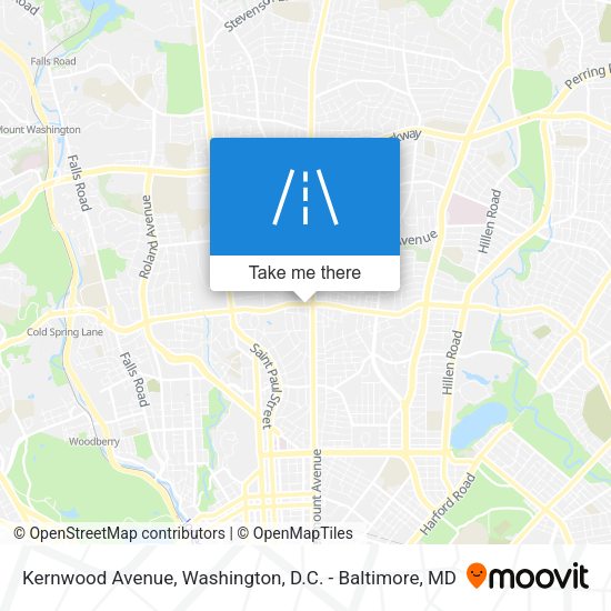 Mapa de Kernwood Avenue