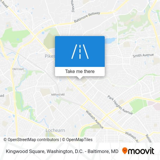 Kingwood Square map