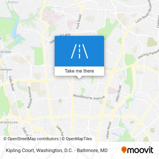 Kipling Court map