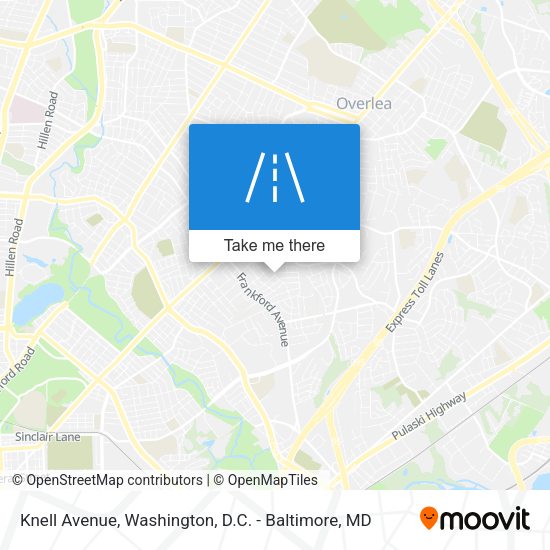 Knell Avenue map