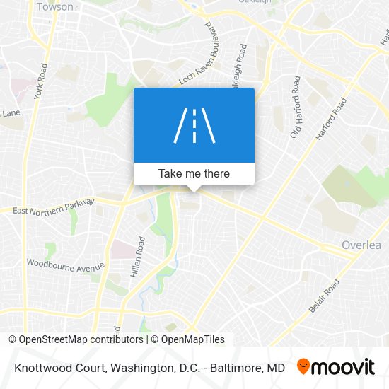 Mapa de Knottwood Court