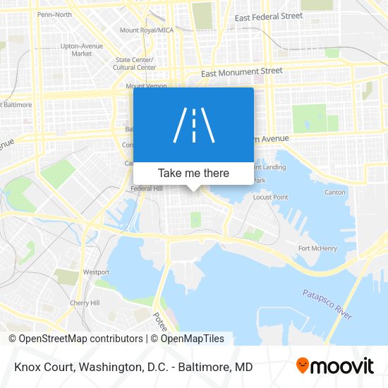Knox Court map