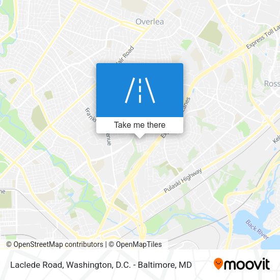 Laclede Road map