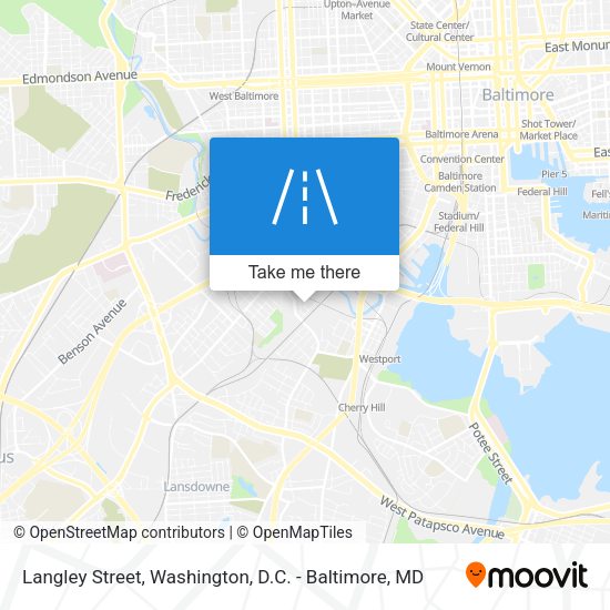 Mapa de Langley Street
