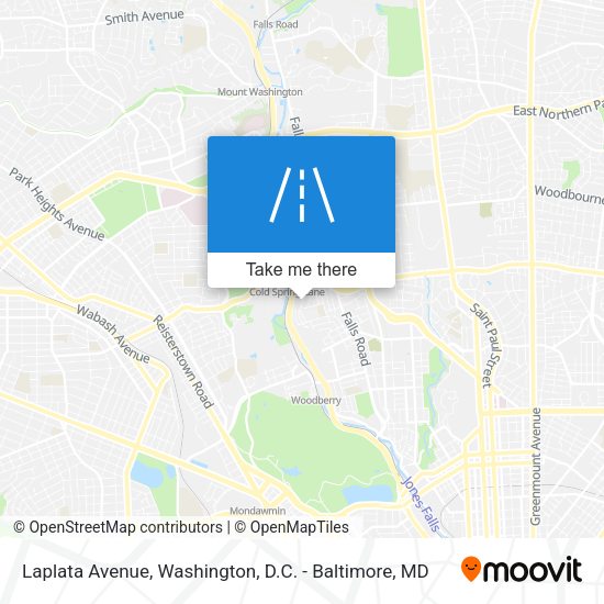 Laplata Avenue map