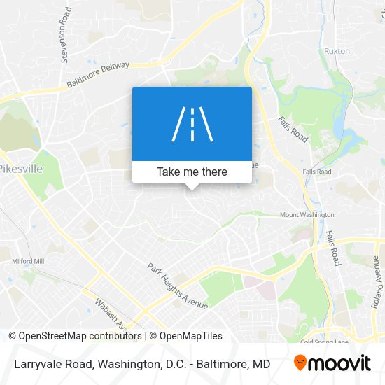 Mapa de Larryvale Road