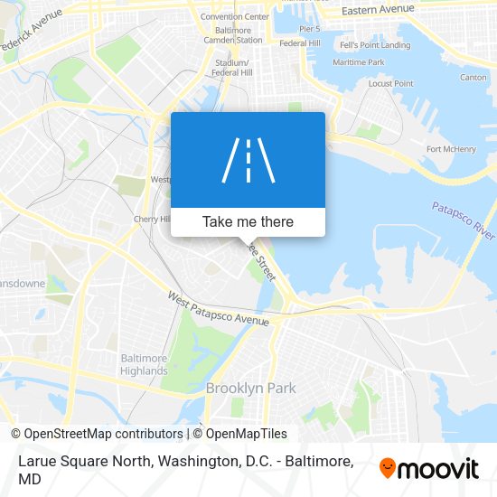 Larue Square North map