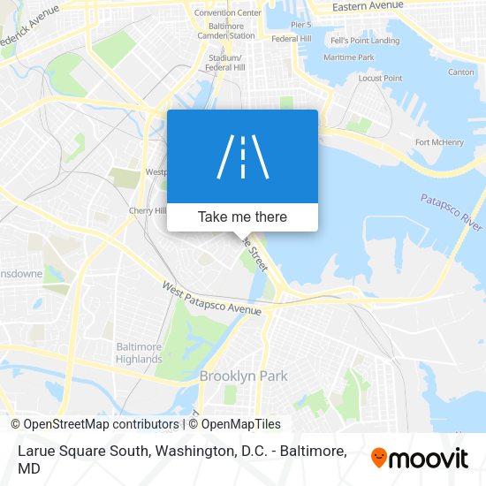 Larue Square South map