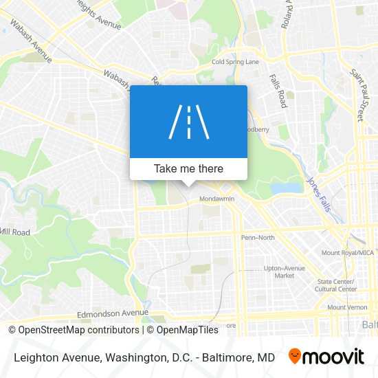 Leighton Avenue map