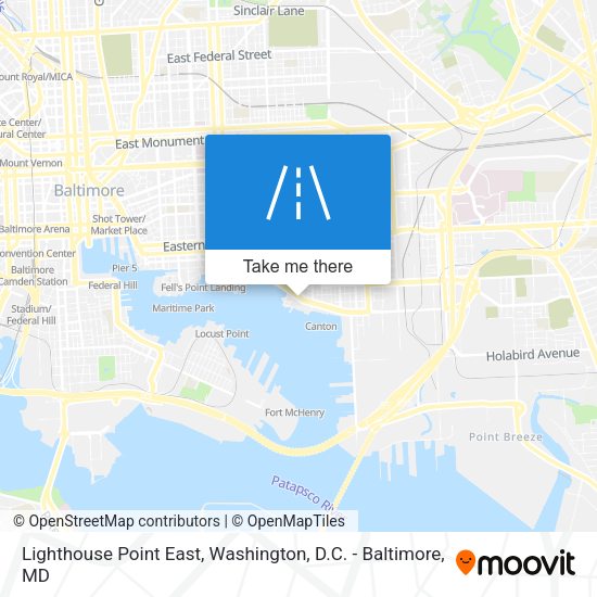 Mapa de Lighthouse Point East