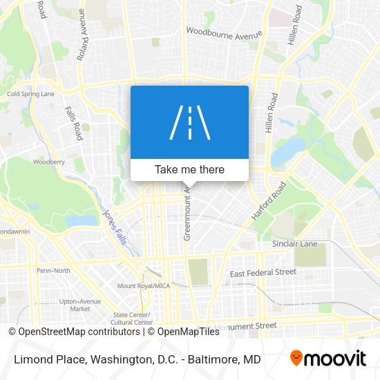 Limond Place map