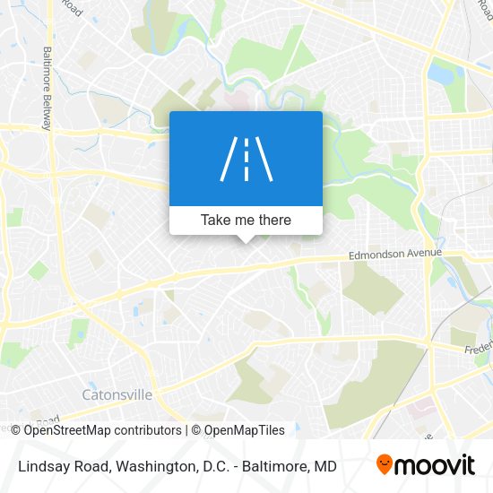 Mapa de Lindsay Road