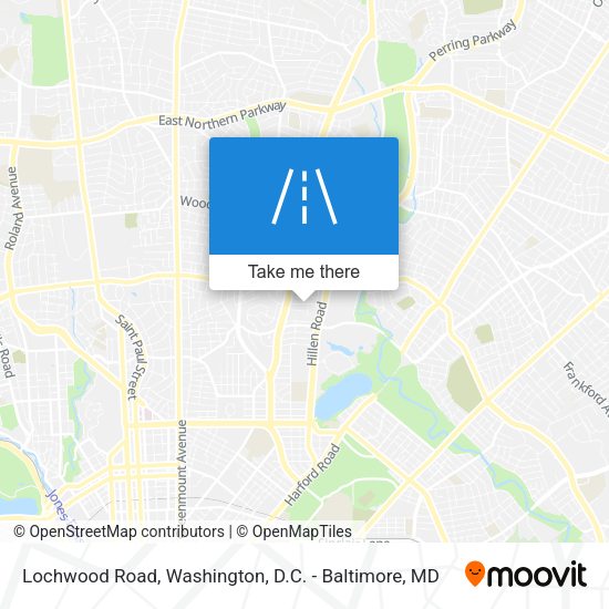 Mapa de Lochwood Road