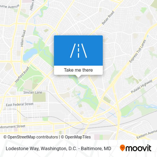 Lodestone Way map