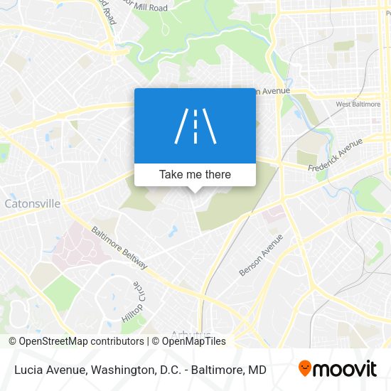 Mapa de Lucia Avenue