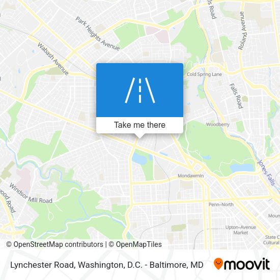 Lynchester Road map