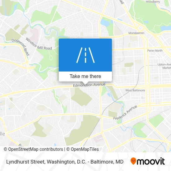 Lyndhurst Street map