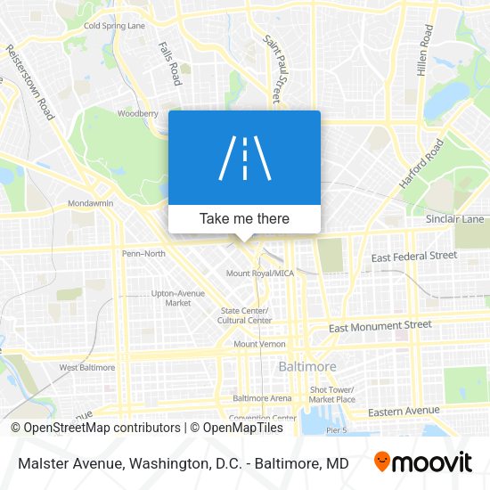 Mapa de Malster Avenue