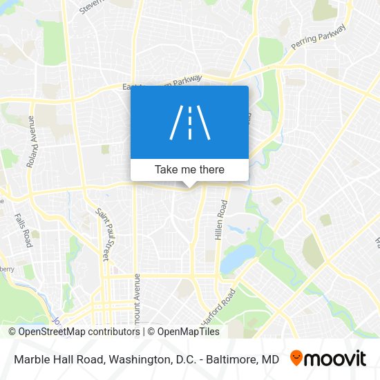 Marble Hall Road map