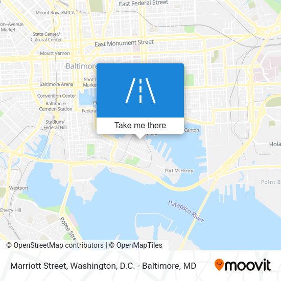 Marriott Street map