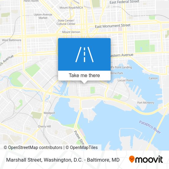 Marshall Street map