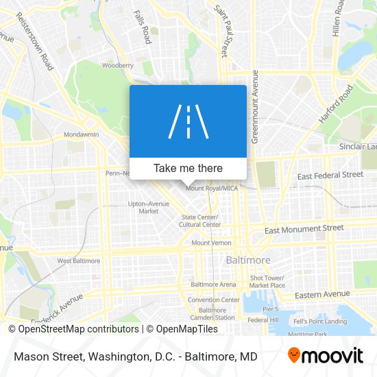 Mason Street map
