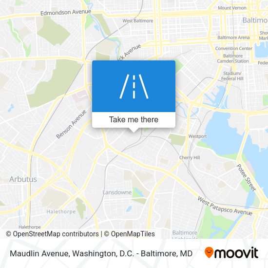 Mapa de Maudlin Avenue