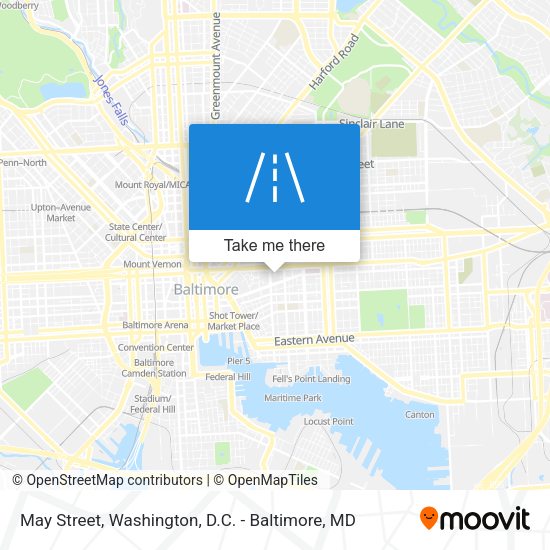 May Street map
