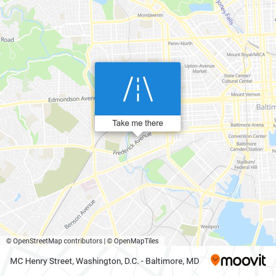 Mapa de MC Henry Street