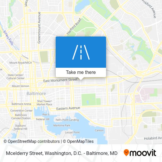 Mcelderry Street map
