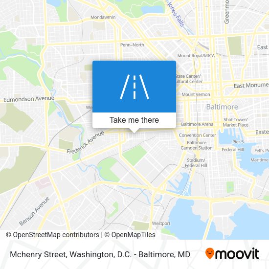 Mchenry Street map