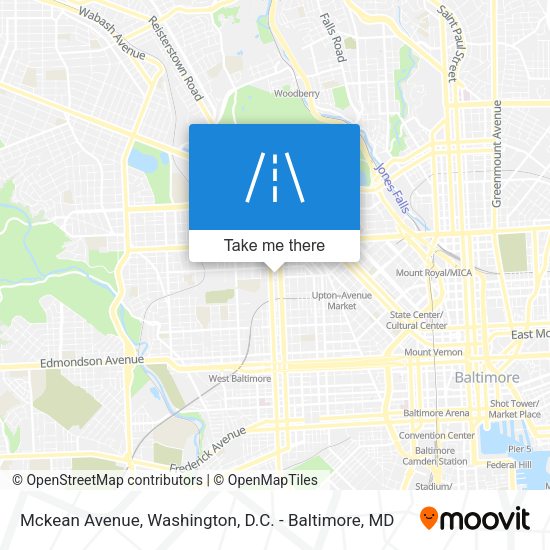 Mckean Avenue map